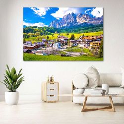 Πίνακας σε καμβά Alps landscape