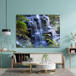 Πίνακας σε καμβά Paradise waterfall landscape