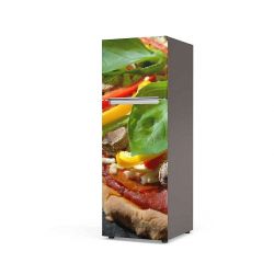 Αυτοκόλλητο Ψυγείου Pizza Veg