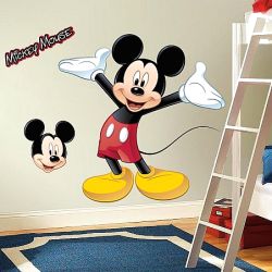Παιδικά αυτοκόλλητα με τον Mickey Mouse σε Giant διάσταση RMK1508GM .
