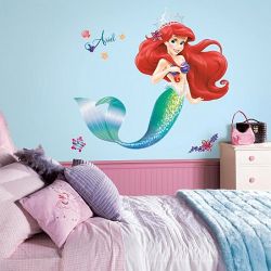 Παιδικά αυτοκόλλητα Disney Little Mermaid Giand Wall Decal RMK2360GM