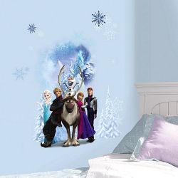 Παιδικά αυτοκόλλητα τοίχου Disney Frozen Group RMK2668GM