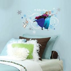 Παιδικά αυτοκόλλητα τοίχου Disney Frozen Headboard Wall Decal RMK2738GM