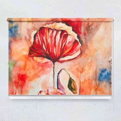 Ρόλερ με ψηφιακή εκτύπωση art000018 - Blossoming poppy