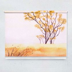 Ρόλερ με ψηφιακή εκτύπωση art00034 - Πορτοκαλί δέντρο