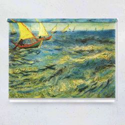 Ρόλερ με ψηφιακή εκτύπωση art00040 - The sea at Saint-Marie Vincent Van Gogh