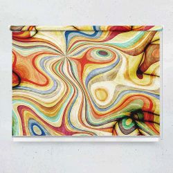 Ρόλερ με ψηφιακή εκτύπωση art00087 - Multicolor abstract