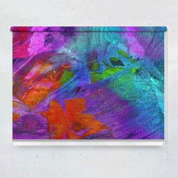 Ρόλερ με ψηφιακή εκτύπωση art000147 - Multicolor abstract