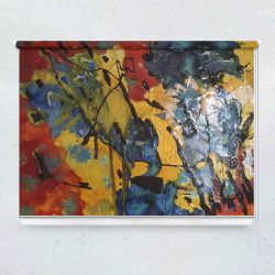 Ρόλερ με ψηφιακή εκτύπωση art000195 - Multicolor abstract
