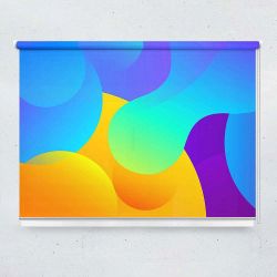 Ρόλερ με ψηφιακή εκτύπωση art000199 - Multicolor abstract