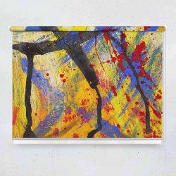Ρόλερ με ψηφιακή εκτύπωση art000269 - Multicolor abstract