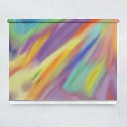 Ρόλερ με ψηφιακή εκτύπωση art000295 - Multicolor rainbow abstract