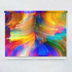 Ρόλερ με ψηφιακή εκτύπωση art000298 - Multicolor prism abstract