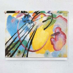 Ρόλερ με ψηφιακή εκτύπωση art000301 - Improvisation  by Kandinsky
