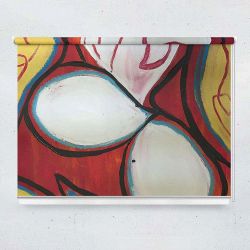 Ρόλερ με ψηφιακή εκτύπωση art000320 - Multicolor abstract