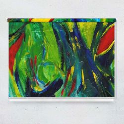Ρόλερ με ψηφιακή εκτύπωση art000340 - Multicolor abstract
