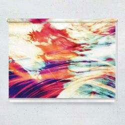 Ρόλερ με ψηφιακή εκτύπωση art000349 - Multicolor abstract
