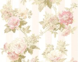 Ταπετσαρία τοίχου με λουλούδια από τη συλλογή Romantico - 304461