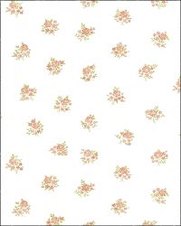 Ταπετσαρία τοίχου 53 X 1000 εκ με λουλούδια σε ροζ απόχρωση από τη συλλογή Floral.G23274