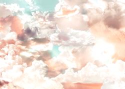 Φωτοταπετσαρία τοίχου Mellow Clouds X7-1014 3.50x2.50 εκ.